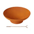 80cm Iron Fire Pit Bowl Outdoor Patio Fireplace Wood Burning Rust Finish