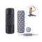 3 in 1 Foam Roller Set Muscle Recovery Massage Kit Portable Grey
