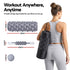 3 in 1 Foam Roller Set Muscle Recovery Massage Kit Portable Grey
