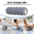 3 in 1 Foam Roller Set Muscle Recovery Massage Kit Portable Grey