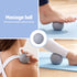 3 in 1 Foam Roller Set Muscle Recovery Massage Kit Portable Grey