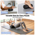 4 in 1 Foam Roller Set Muscle Recovery Massage Kit Black Portable