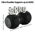 Electric Vibrating Peanut Massage Ball Deep Tissue Muscle Recovery Black