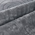 Oikiture Geometric Arch Jacquard Rug Floor Carpet 200X290cm Grey