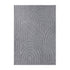 Oikiture Geometric Arch Jacquard Rug Floor Carpet 240X340cm Grey
