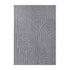 Oikiture Geometric Arch Jacquard Rug Floor Carpet 280X380cm Grey