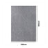 Oikiture Geometric Arch Jacquard Rug Floor Carpet 280X380cm Grey