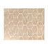 Oikiture Embossed Leaf Rug Textured Floor Carpet 200X290cm Beige