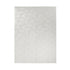 Oikiture Jacquard Rug Geometric Texture Carpet 160X230cm Ivory Cream