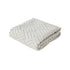 Oikiture Jacquard Rug Geometric Texture Carpet 160X230cm Ivory Cream