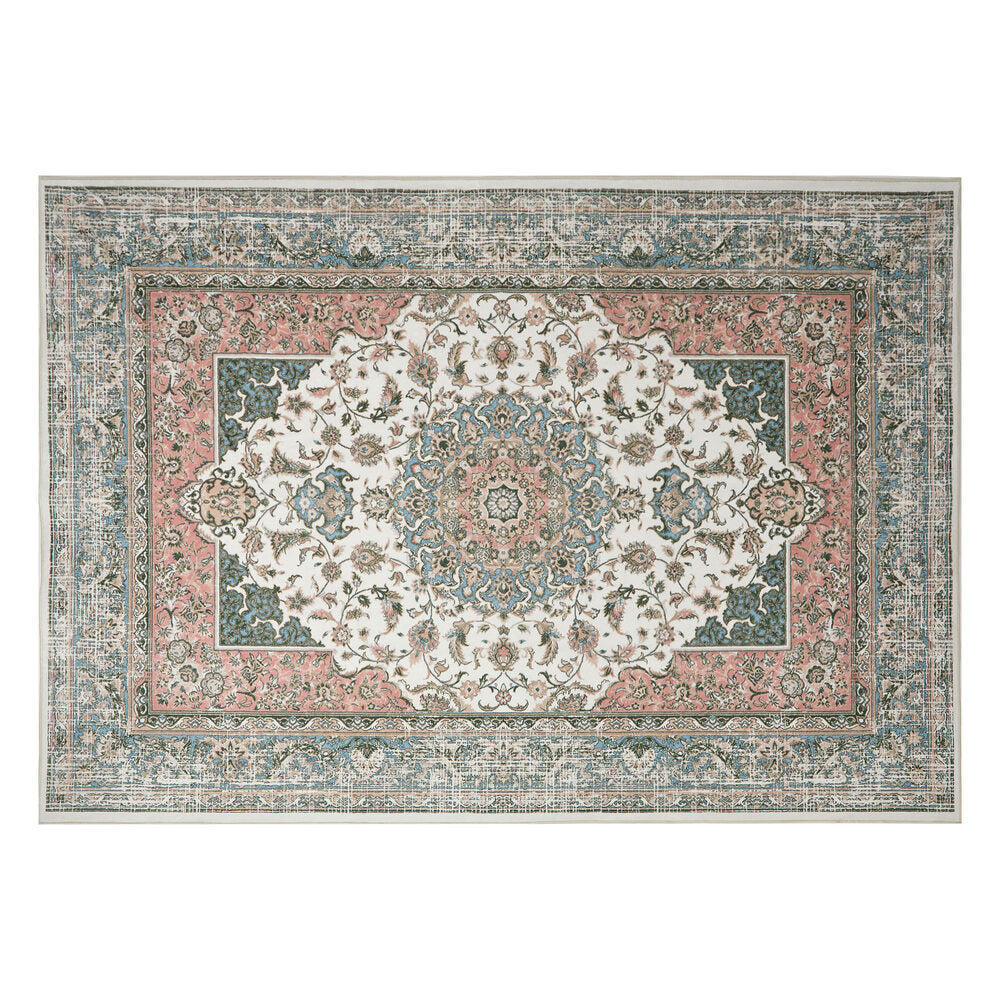 Oikiture Vintage Persian Rug Washable Soft Carpet 240X340cm