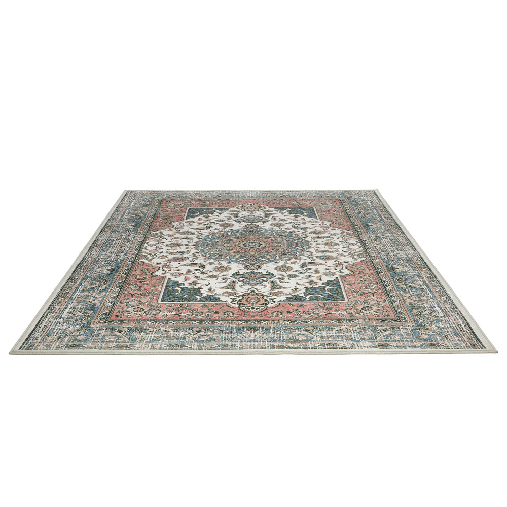 Oikiture Vintage Persian Rug Washable Soft Carpet 280X380cm