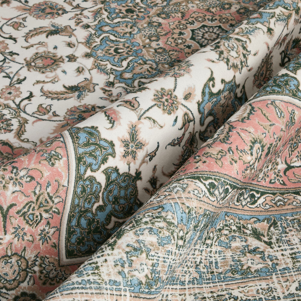 Oikiture Vintage Persian Rug Washable Soft Carpet 280X380cm