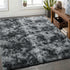 Grey Gradient Shaggy Rug Anti Slip Carpet 200X290cm