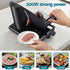200W Electric Food Slicer with Adjustable Thickness & Stainless Steel Blade