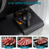 200W Electric Food Slicer with Adjustable Thickness & Stainless Steel Blade