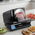 200W Electric Food Slicer with Adjustable Thickness & Stainless Steel Blade