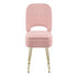 Artiss Storage Ottoman Vanity Stool Foot Stool Folding Back Pink