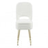 Artiss Storage Ottoman Vanity Stool Foot Stool Folding Back White