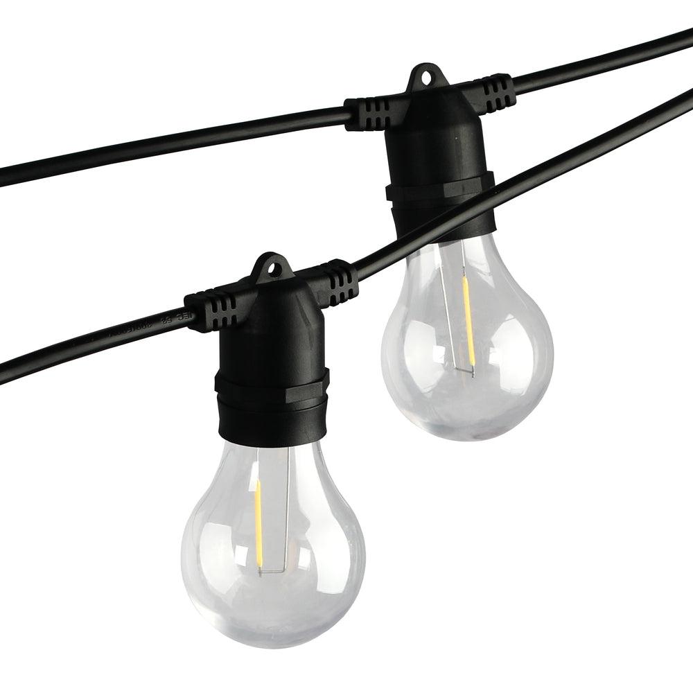20M Solar Festoon String Lights LED Christmas Waterproof