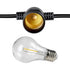 20M Solar Festoon String Lights LED Christmas Waterproof
