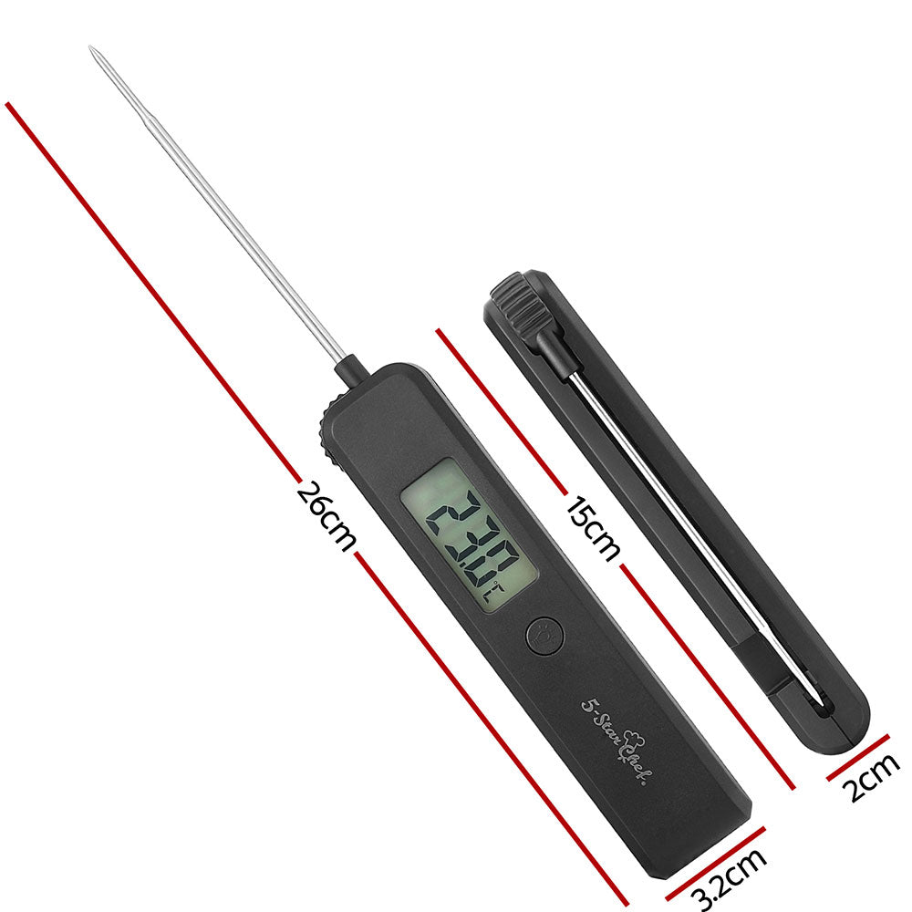 5-star Chef Food ThermometerÂ Â BBQ Meat Instant Read Cooking Fast Smoker Jam Pizza