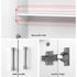 Artiss Bathroom Storage Cabinets 900mm Wall Mounted Medicine Cabinet Cupboard