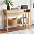 Console Table Entryway Hallway Sofa Side Table Drawer Shelf 100CM Wood