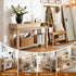 Console Table Entryway Hallway Sofa Side Table Drawer Shelf 100CM Wood