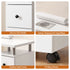 Manicure Table Nail Desk with Built-in Dust Collector Salon Station White