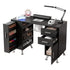 Manicure Table Nail Desk Built-in Dust Collector Salon Station Black 3
