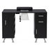 Manicure Table Nail Desk Built-in Dust Collector Salon Station Black 3