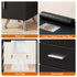 Manicure Table Nail Desk Built-in Dust Collector Salon Station Black 3