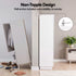 Artiss LED Wardrobe Cabinet Clothes Storage with Mirror 2 Drawers Hanging Rail