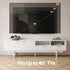 200cm Entertainment Unit – Fluted Design, 2 Cabinets, 2 Drawers, White