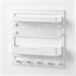 Artiss Bedside Shelf Wall Mount Organizer - Self-Adhesive Floating Nightstand Caddy for Storage, No-Drill Stick-On Aesthetic Room Decor for Girls & Dorms