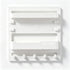 Artiss Bedside Shelf Wall Mount Organizer - Self-Adhesive Floating Nightstand Caddy for Storage, No-Drill Stick-On Aesthetic Room Decor for Girls & Dorms