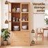 Artiss Buffet Sideboard Cabinets X2 180cm Hutch Storage Kitchen Drawer Door Wood