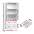 Artiss Buffet Sideboard 180cm Hutch Storage Cabinet Kitchen Drawer Door White
