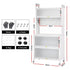 Artiss Kitchen Cabinet Storage Shelves Pegboard Cupboard Sideboard 80CMX164CM