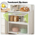 Artiss Kitchen Cabinet Storage Shelves Pegboard Cupboard Sideboard 80CMX164CM