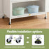 Artiss Kitchen Cabinet Storage Shelves Pegboard Cupboard Sideboard 80CMX164CM