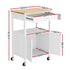 Artiss Kitchen Island Trolley Rolling Serving Cart Storage Drawer Cupboard 60cm