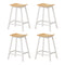 Artiss 4x Bar Stools Wooden Chairs Oak