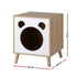 Cat Nest Bedside Table Solid Wood