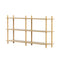 Artiss Bookshelf 3 Tiers Bookcase Display Shelves Wooden Storage Stand Rack Pine