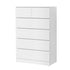 Artiss 6 Chest of Drawers - PEPE White