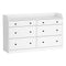 Artiss 6 Chest of Drawers - PETE White