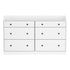 Artiss 6 Chest of Drawers - PETE White