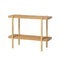 Artiss Console Table 92CM 2-tier Pine Sera